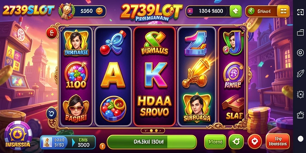 Gameplay menarik di 2739SLOT yang penuh warna dan seru.