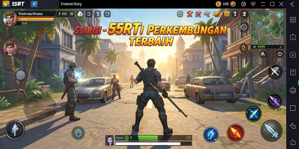 Tampilan gameplay SLG yang seru dan menantang.