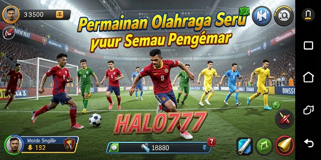 Gameplay seru dari HALO777 dengan grafis yang memukau.