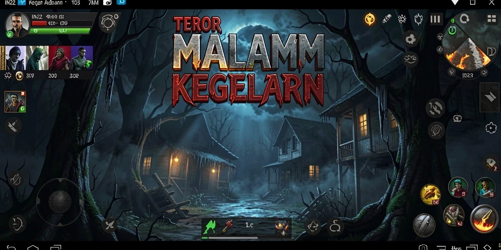 Pengalaman gameplay menyeramkan di dunia kegelapan IN22.