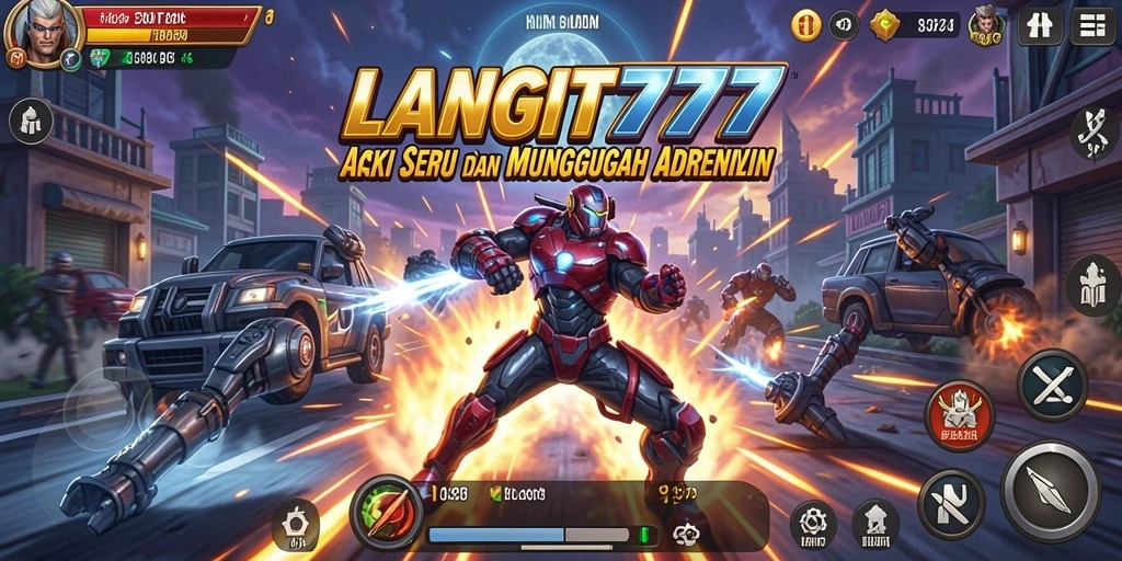Tampilan gameplay LANGIT777 yang seru dan mendebarkan.