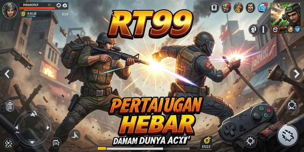 Gameplay mengasyikkan dengan aksi berkecepatan tinggi.